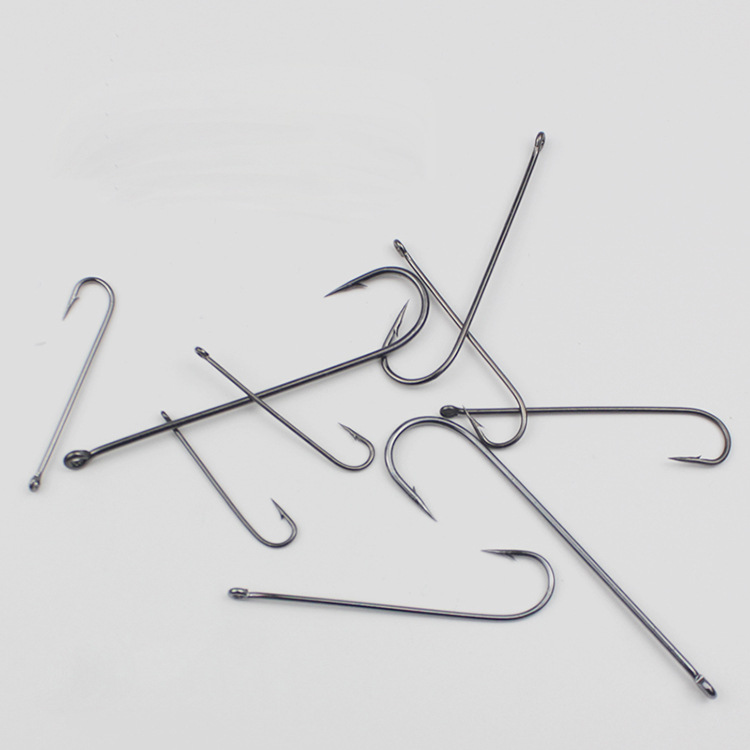 Fishing Hook Offset - 25 stks Grote Oogje Vishaak Lange