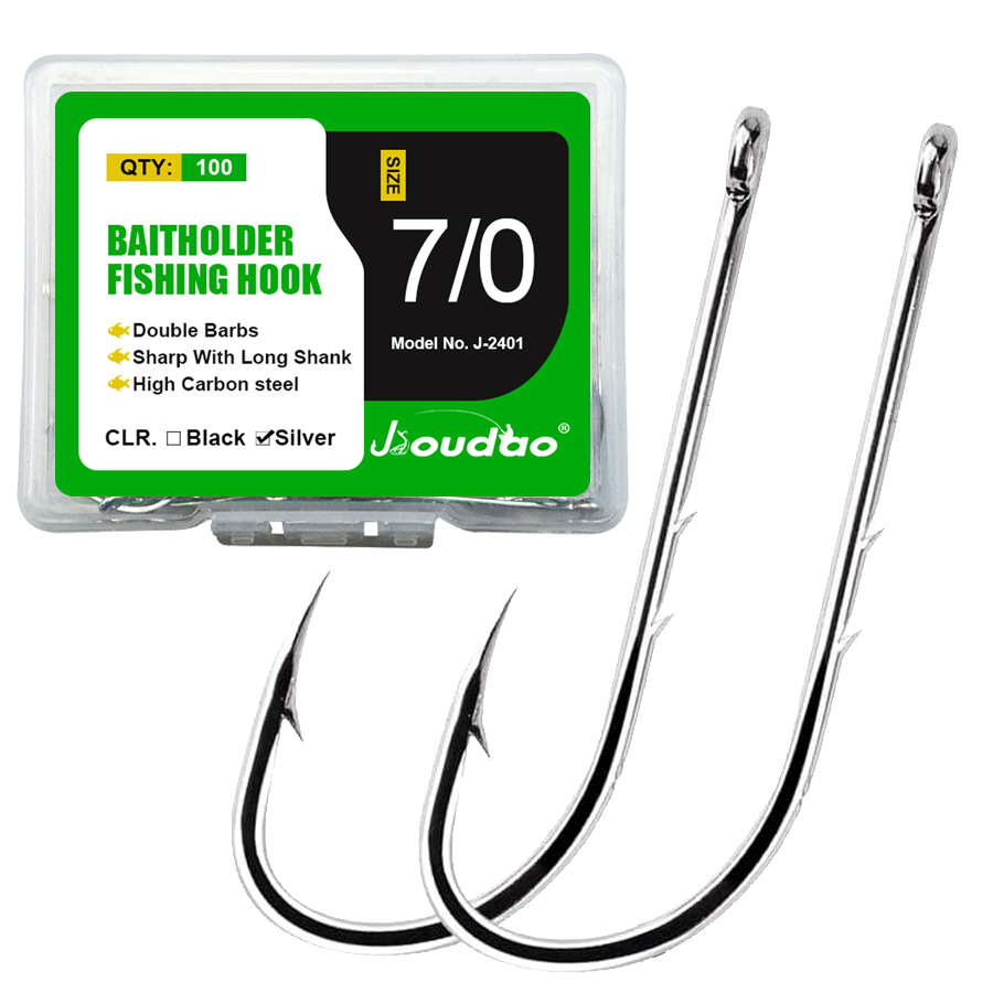 Vishaken 100 Stuks Baithouder  - Fishing Hook Offset recensie en prijs