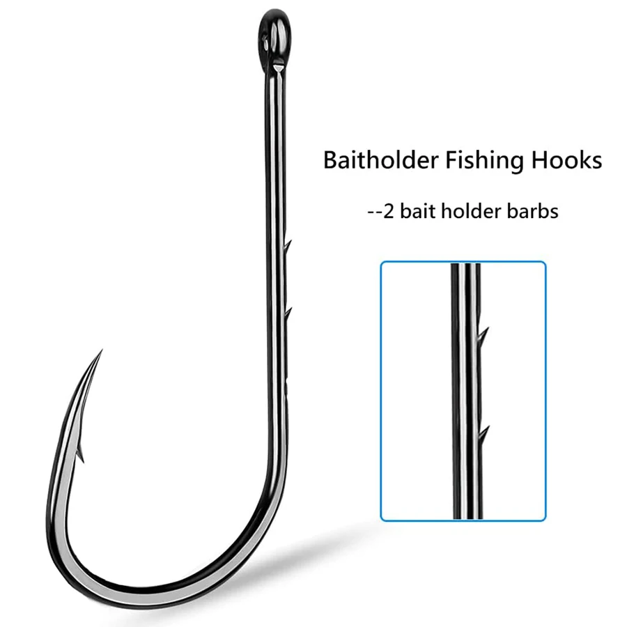 Vishaken 100 Stuks Baithouder  - Fishing Hook Offset recensie en prijs