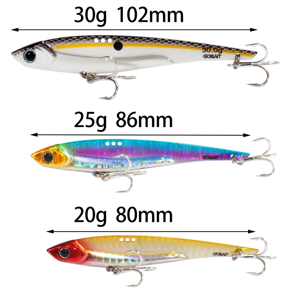 GOBAIT VIB Vissen Lokken 20g 2 - Fishing Hook Treble recensie en prijs