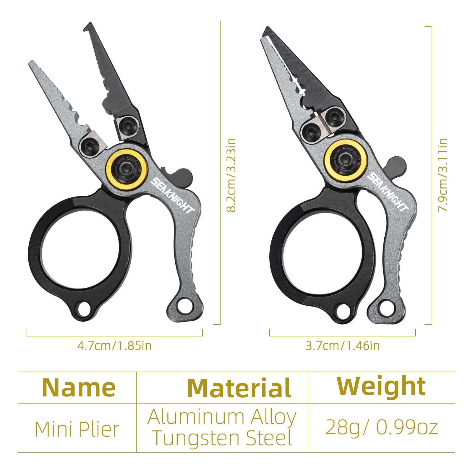 SeaKnight merk visstijltang, m - Fishing Hook Size recensie en prijs